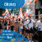 CSD 2023 – Wir sind dabei!